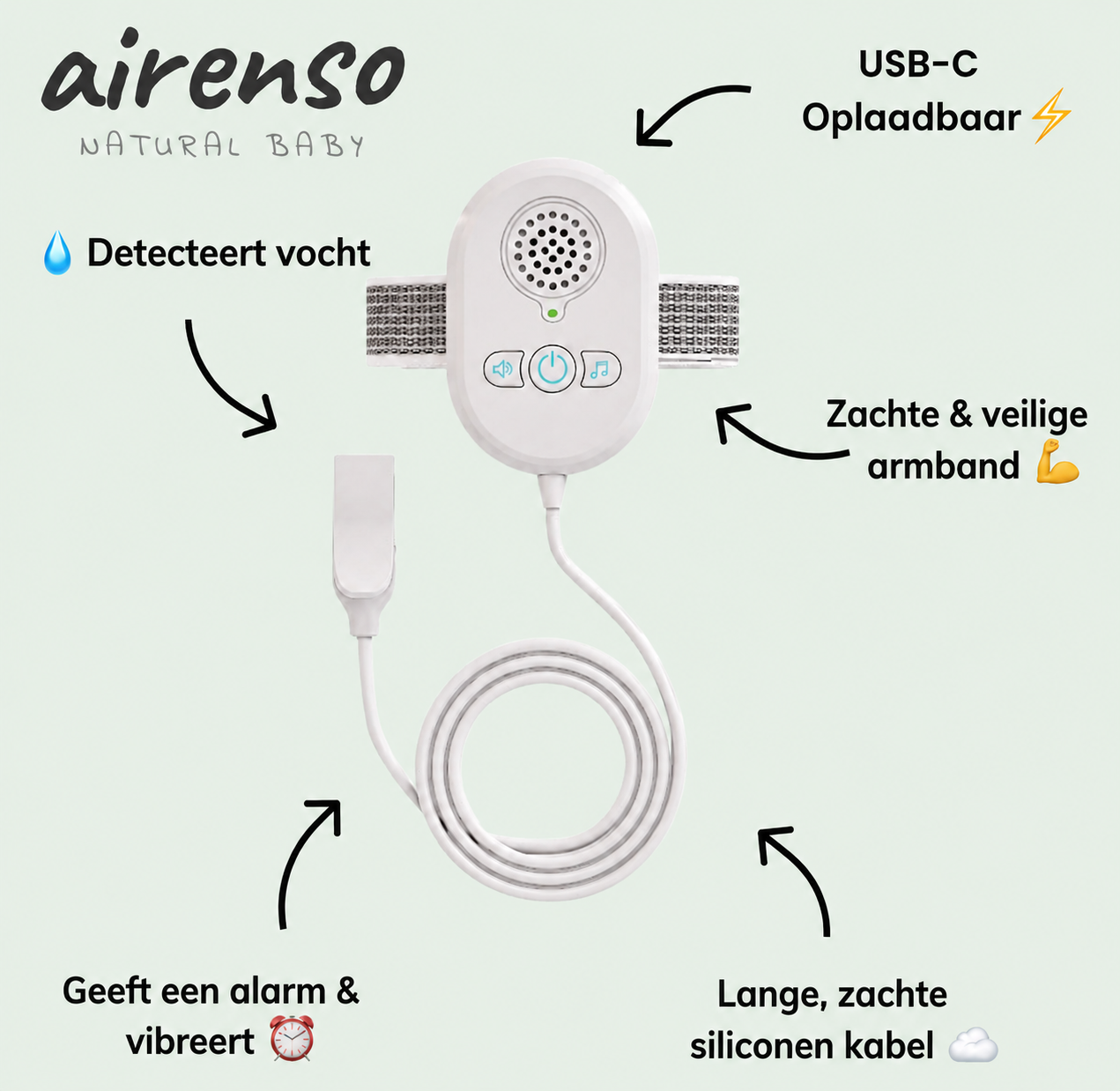 airenso™ Plaswekker