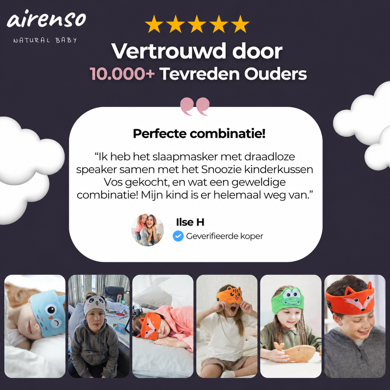 airenso™ Bluetooth Slaapmasker